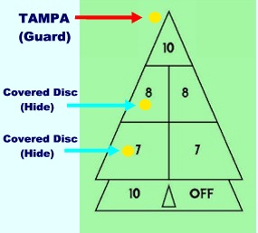 Court shuffleboard dictionary illustration for Tampa