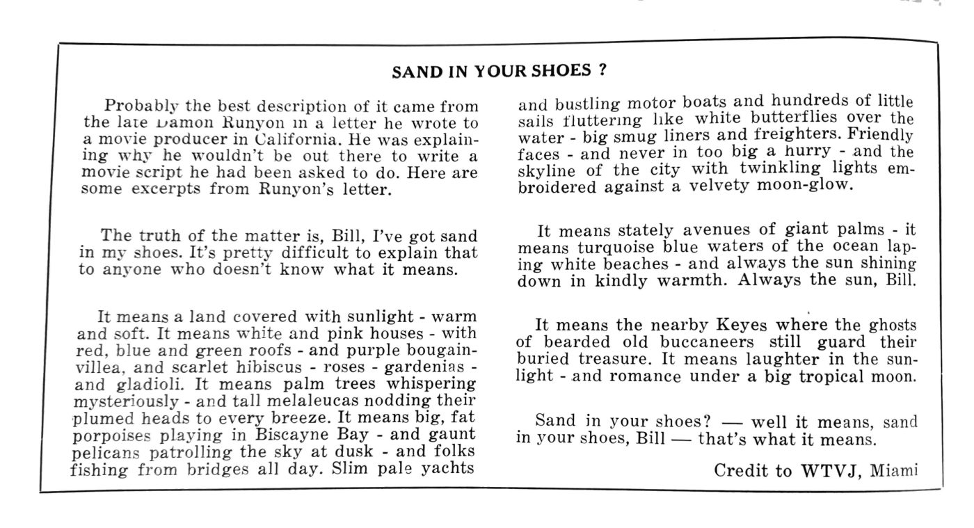 Sand in Your Shoes