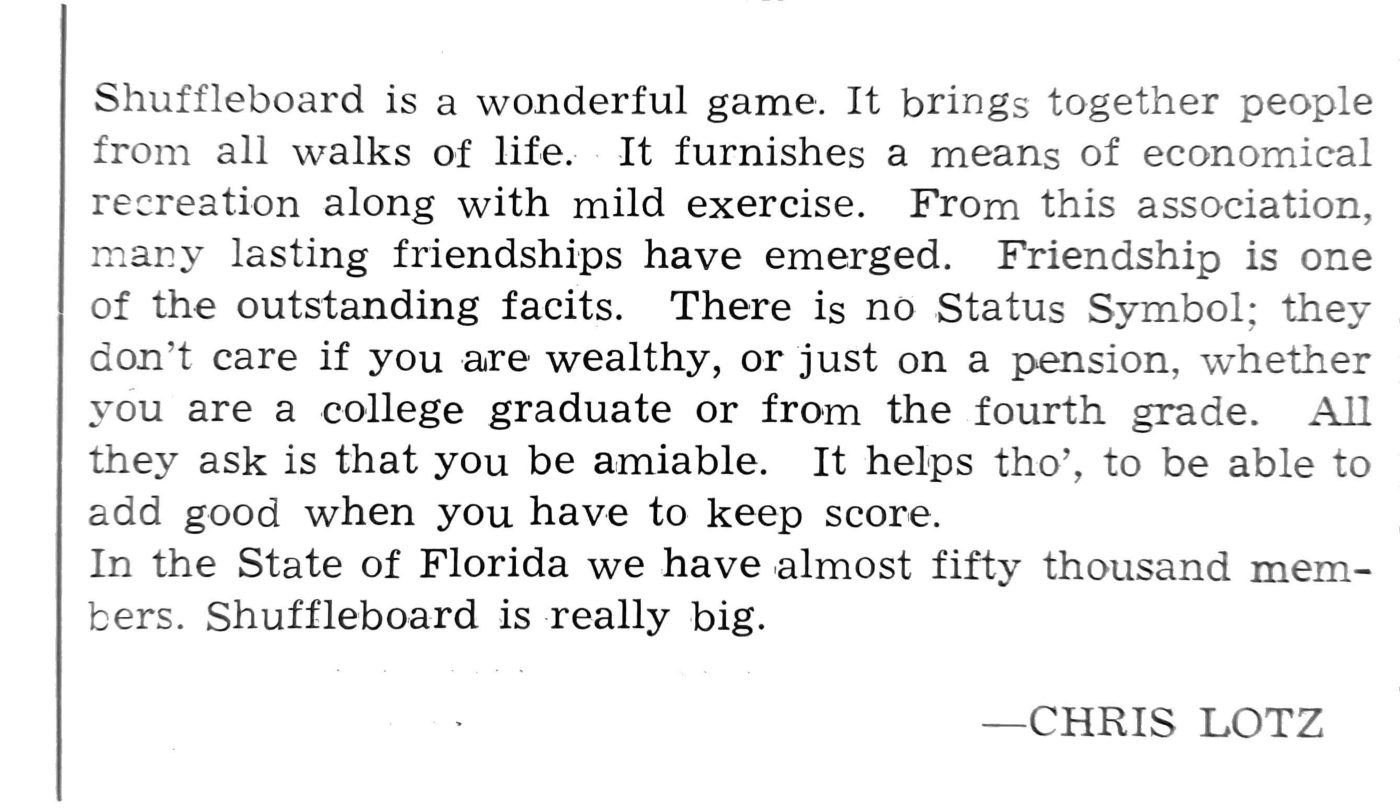First page of the Preview Magazine article Friendship – 1964