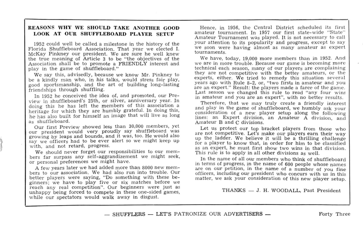 First page of the Preview Magazine article Player Setup