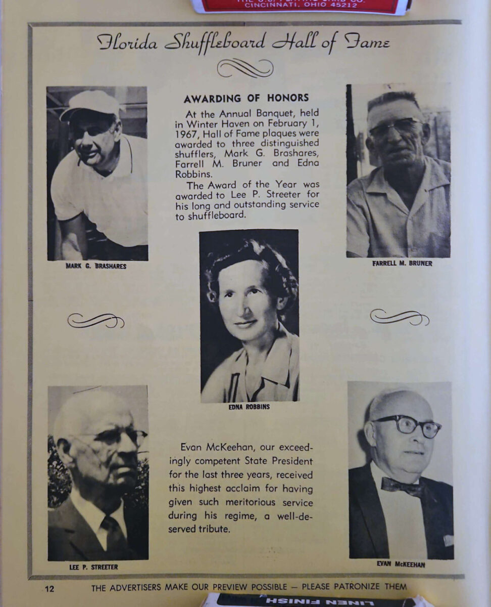 First page of the Preview Magazine article Hall of Fame – 1967