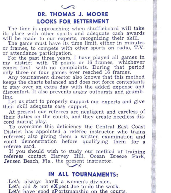 First page of the Preview Magazine article Dr. Thomas J. Moore Looks for Betterment
