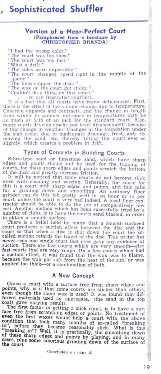 First page of the Preview Magazine article Version of a Near-Perfect Court
