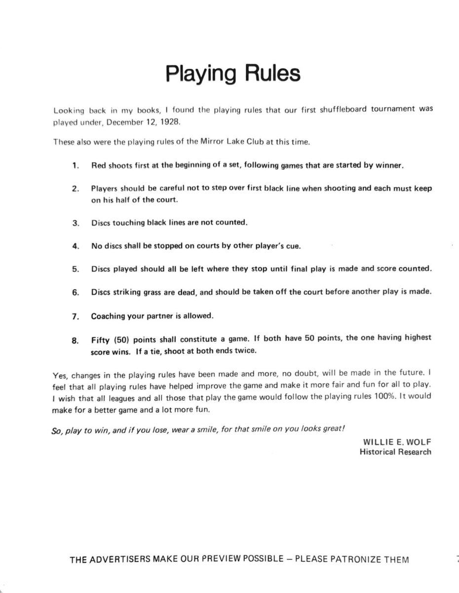 First page of the Preview Magazine article Playing Rules