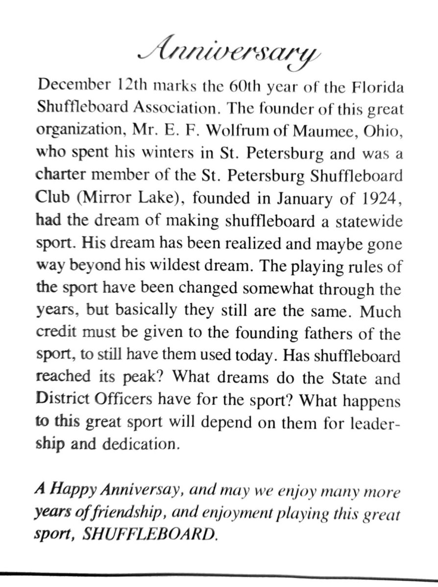 First page of the Preview Magazine article Anniversary
