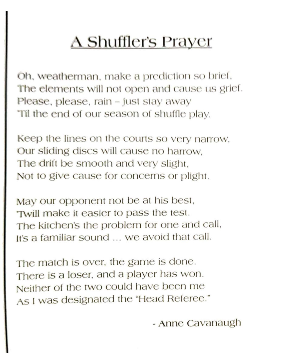 First page of the Preview Magazine article Shufflers Prayer – 1999
