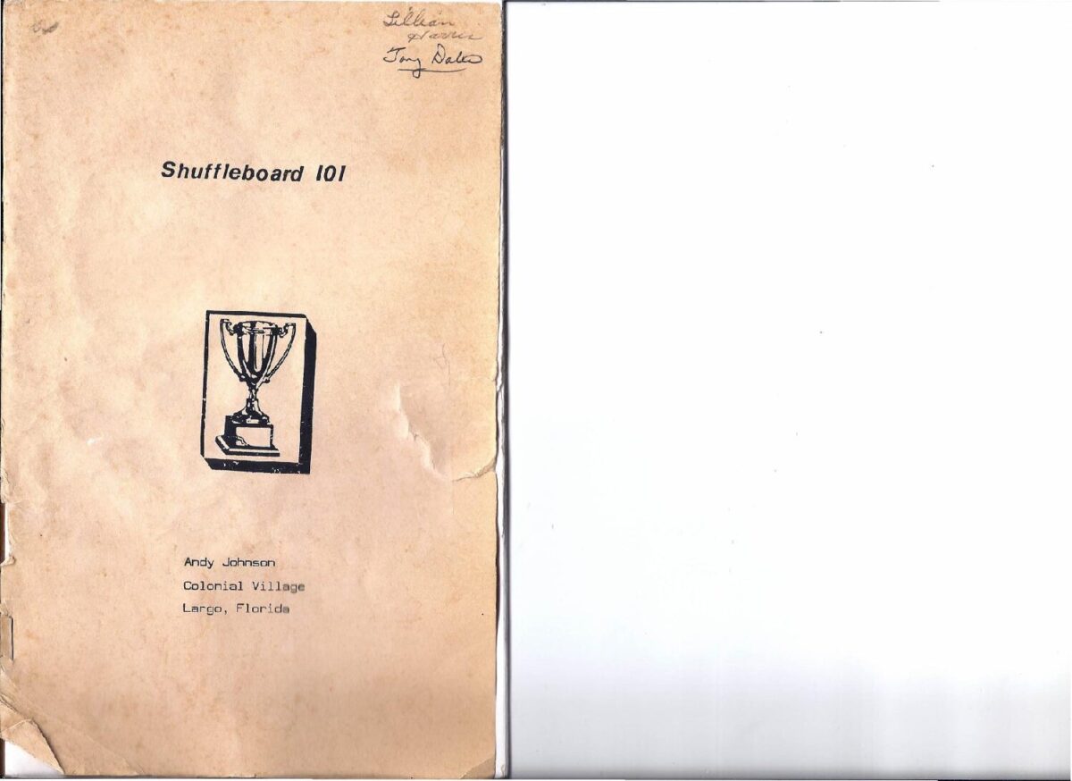 Shuffleboard 101 PDF cover